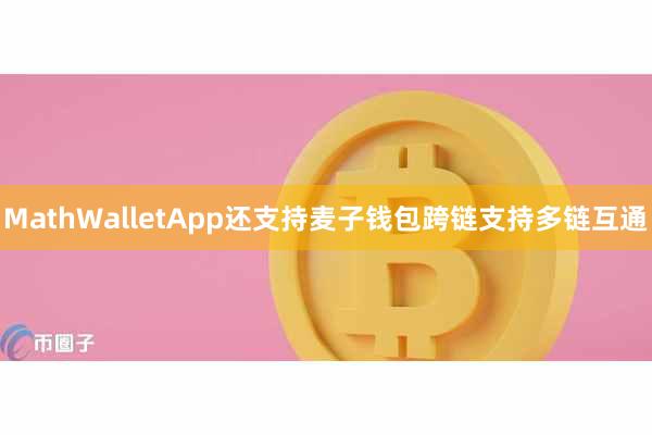 MathWalletApp还支持麦子钱包跨链支持多链互通