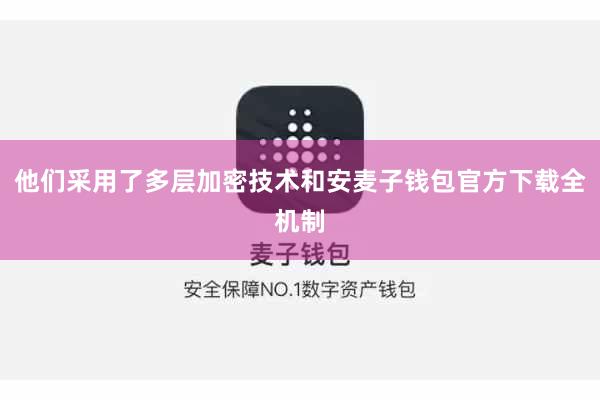 他们采用了多层加密技术和安麦子钱包官方下载全机制